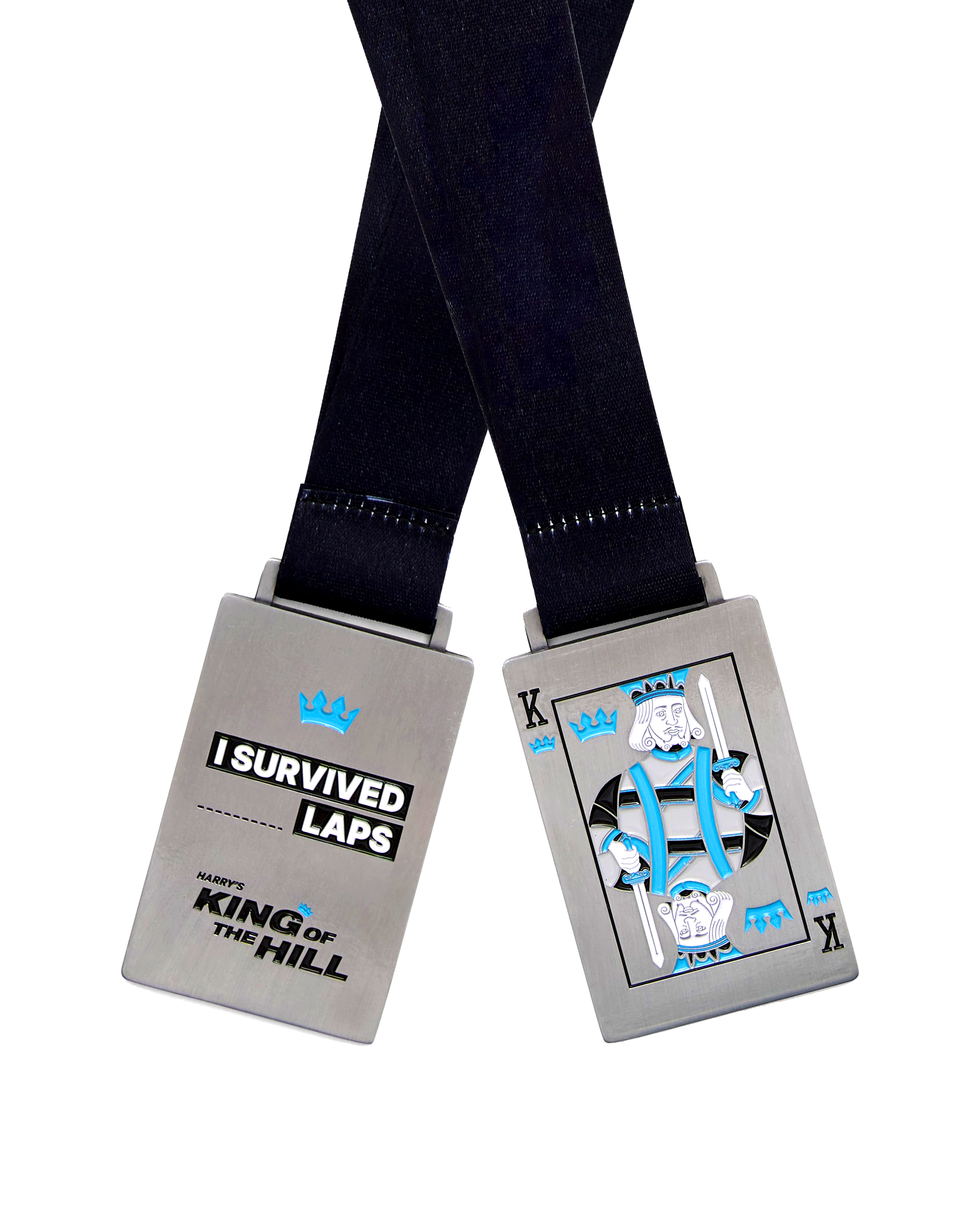 King of the Hill finisher medals